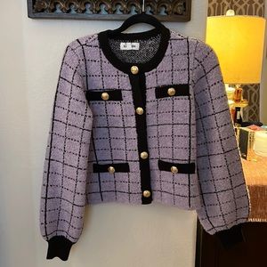 Express tweed cardigan/jacket